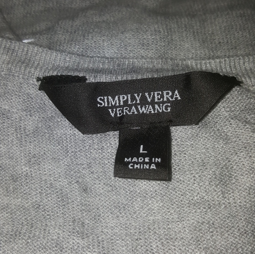 💚💚💚  NEW Vera Wang - Sleeve Drawstring Blouse - Picture 4 of 4